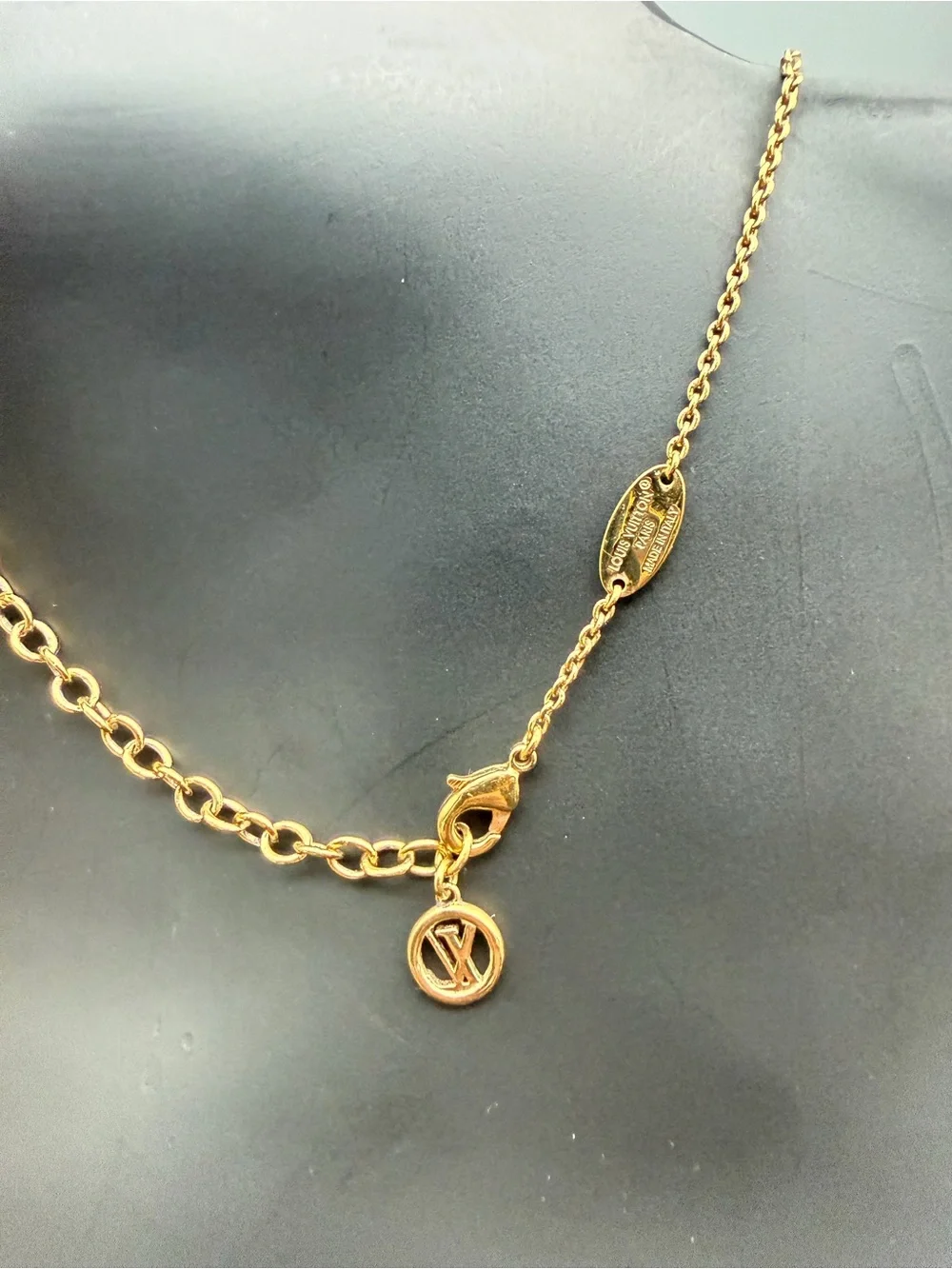 Louis Vuitton Métal Go14 Gold Plated Necklace